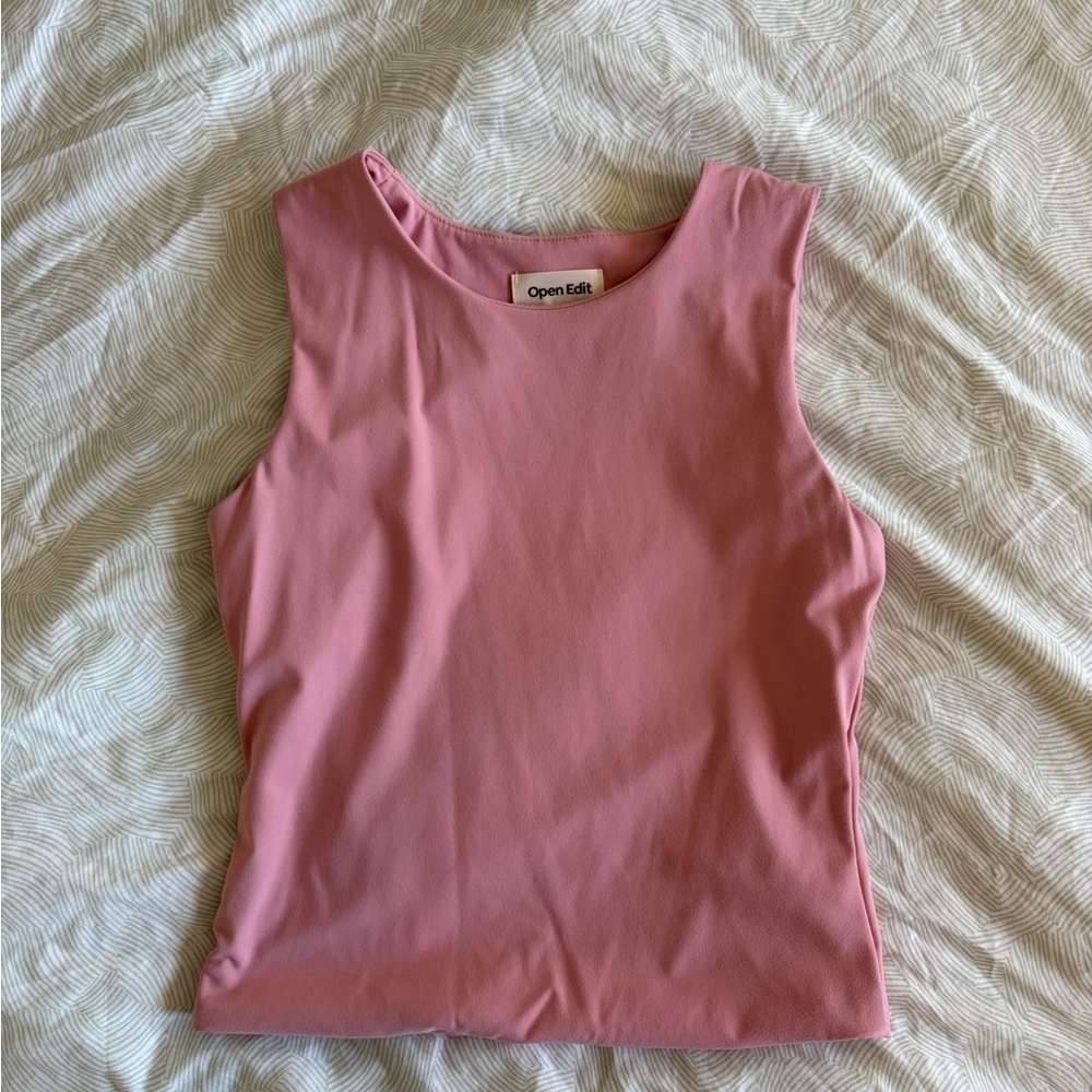 Open Edit Pink Sleeveless Top